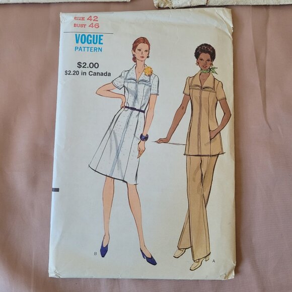 Vintage 60’s & 70’s Sewing Patterns Lot of 3. Girls Dresses, Doll Clothes, Women - Picture 4 of 5